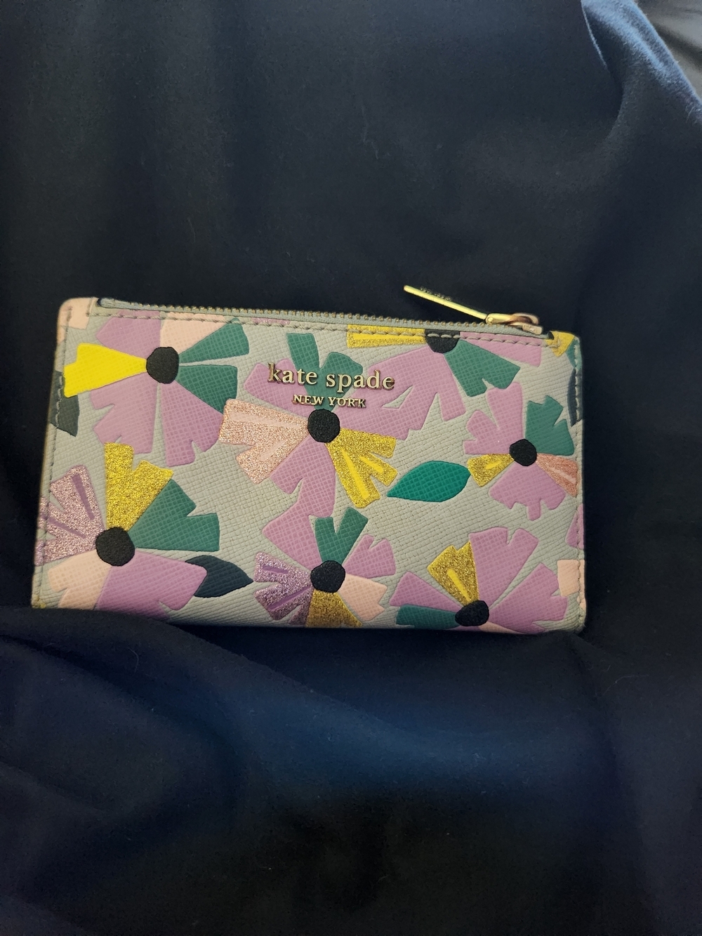 Kate Spade Floral Zip Wallet